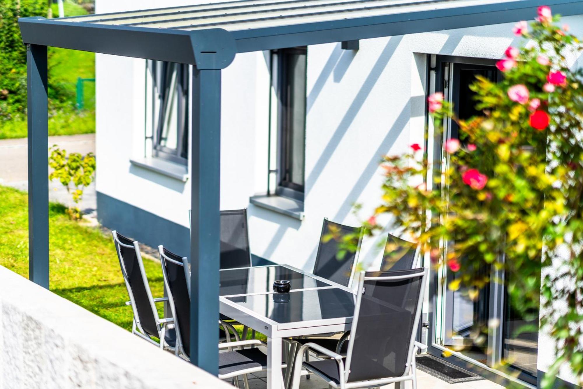 Alp Deluxe - Sauna, Kamin, Terrasse & Mehr Weißenhorn エクステリア 写真