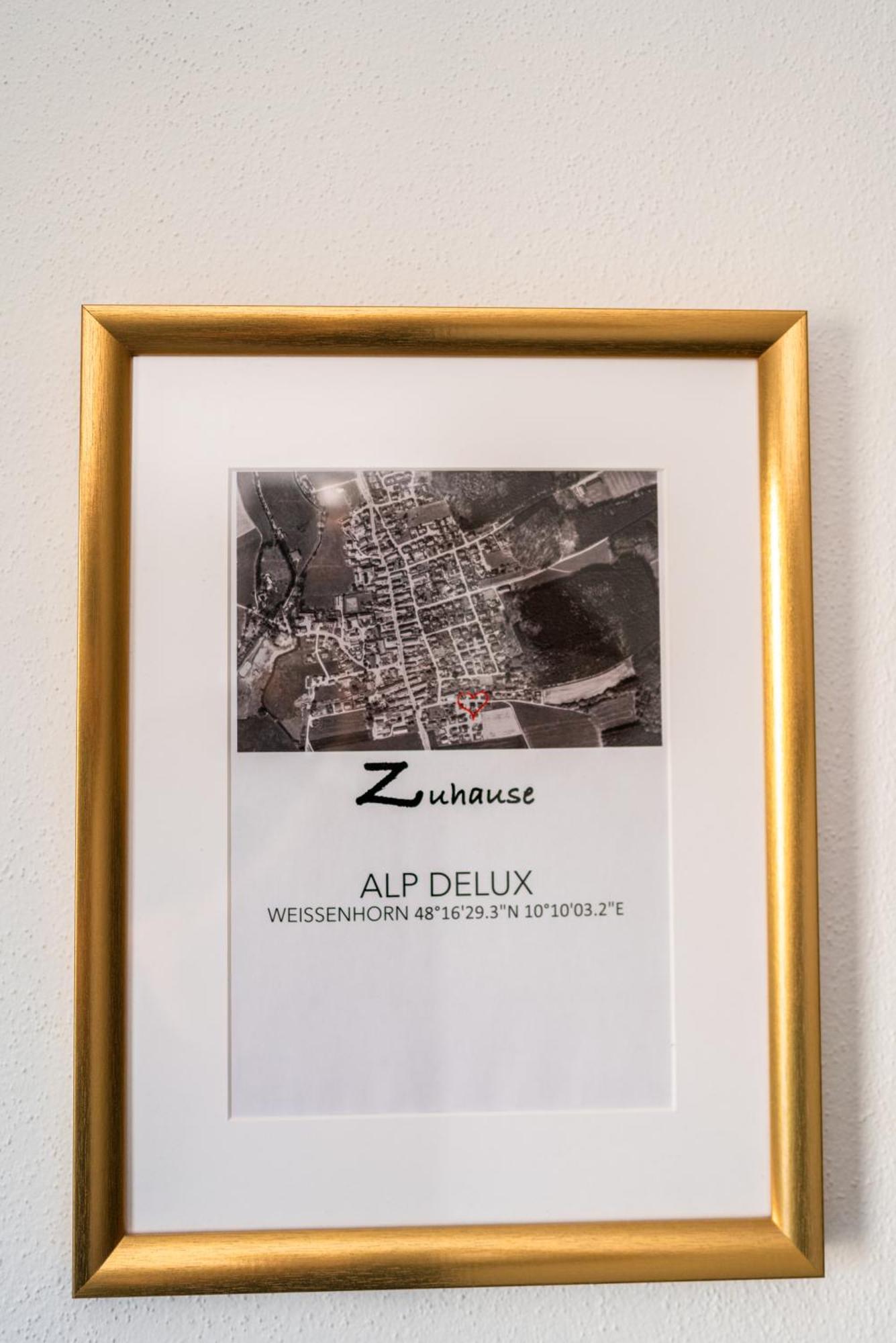 Alp Deluxe - Sauna, Kamin, Terrasse & Mehr Weißenhorn エクステリア 写真